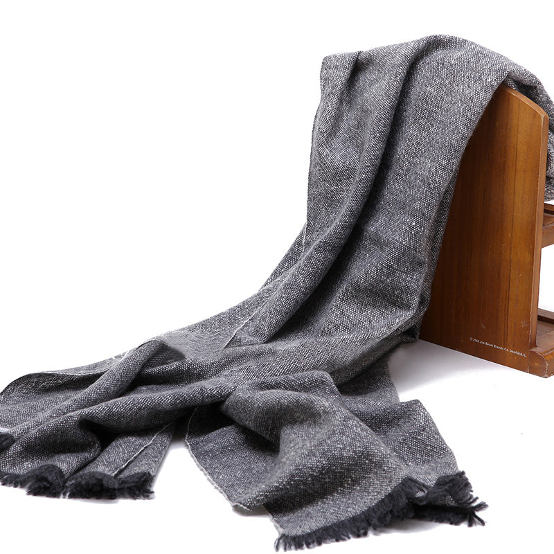 100%Cashmere Scarf Gray Thick Women&Men Blue Fashion Spring Winter Natural Fabric Extra Soft&Warm High Quality Free Shipping - Ur World Services
