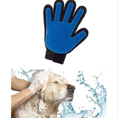 1 Pc Pet Cleaning Brush Dog Massage Hair Removal Grooming Magic Deshedding Glove - Ur World Services 