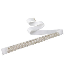 TOPQUEEN Stock S138 2016 New Arrival Fashional Crystal Beaded Wedding Sash satin Fabric Bride Sash Handmade Wedding Belts - Ur World Services
