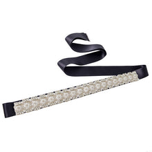 TOPQUEEN Stock S138 2016 New Arrival Fashional Crystal Beaded Wedding Sash satin Fabric Bride Sash Handmade Wedding Belts - Ur World Services