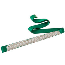 TOPQUEEN Stock S138 2016 New Arrival Fashional Crystal Beaded Wedding Sash satin Fabric Bride Sash Handmade Wedding Belts - Ur World Services