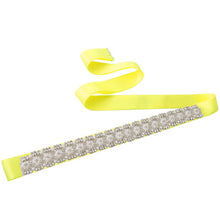 TOPQUEEN Stock S138 2016 New Arrival Fashional Crystal Beaded Wedding Sash satin Fabric Bride Sash Handmade Wedding Belts - Ur World Services