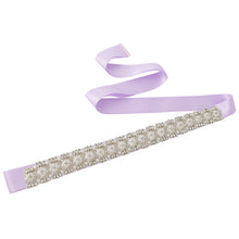 TOPQUEEN Stock S138 2016 New Arrival Fashional Crystal Beaded Wedding Sash satin Fabric Bride Sash Handmade Wedding Belts - Ur World Services