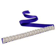 TOPQUEEN Stock S138 2016 New Arrival Fashional Crystal Beaded Wedding Sash satin Fabric Bride Sash Handmade Wedding Belts - Ur World Services
