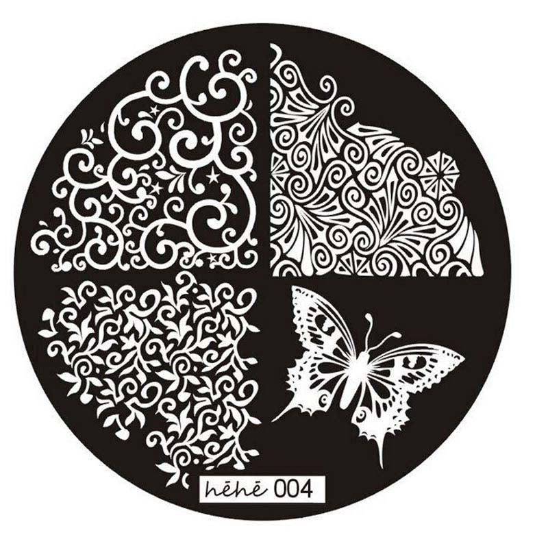 2015 Pattern Nail Art Image Stamp Stamping Plates Manicure Template 004 - Ur World Services
