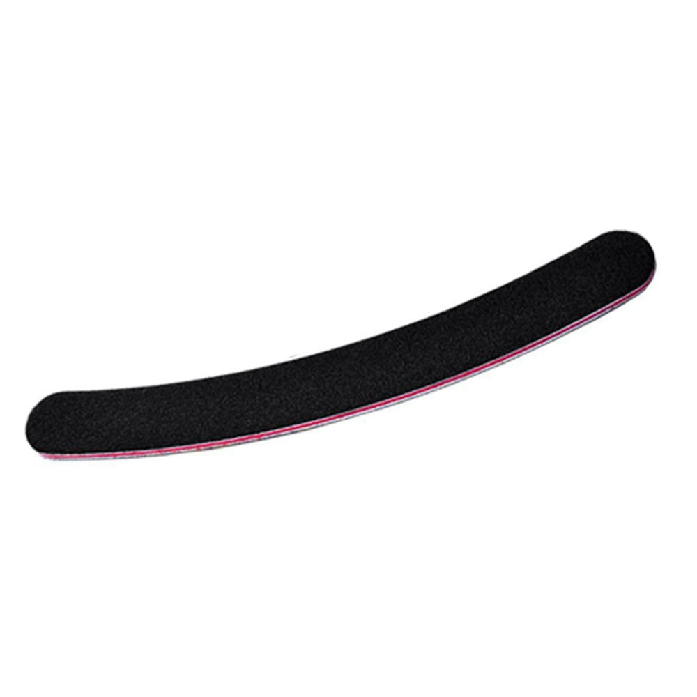 1PC Professional Nail Files Buffer Buffing Slim Crescent Grit Sandpaper - Ur World Services