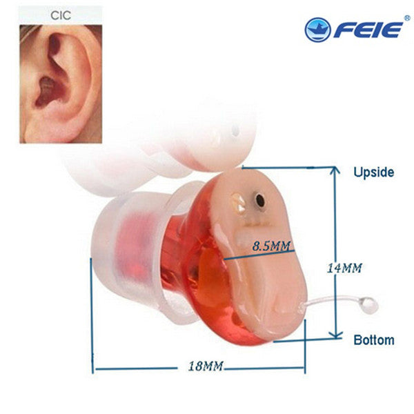 100% Original Digital Chip Invisible CIC Digital Hearing Aid - Ur World Services