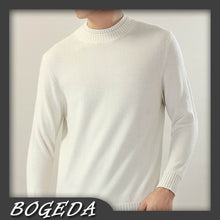 Cashmere sweater Men's Pullover Turtle Double necks Off-white Natural fabric High Quality Stock clearance Free shipping - Ur World Services 