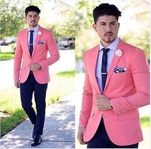 New Design Embossed Fabric Mens Suits Groom Tuxedos Groomsmen Wedding Party Dinner Blazer (Jacket+Pants) K:1570 - Ur World Services 