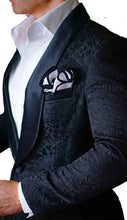 New Design Embossed Fabric Mens Suits Groom Tuxedos Groomsmen Wedding Party Dinner Blazer (Jacket+Pants) K:1570 - Ur World Services 