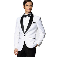 New Design Embossed Fabric Mens Suits Groom Tuxedos Groomsmen Wedding Party Dinner Blazer (Jacket+Pants) K:1570 - Ur World Services 