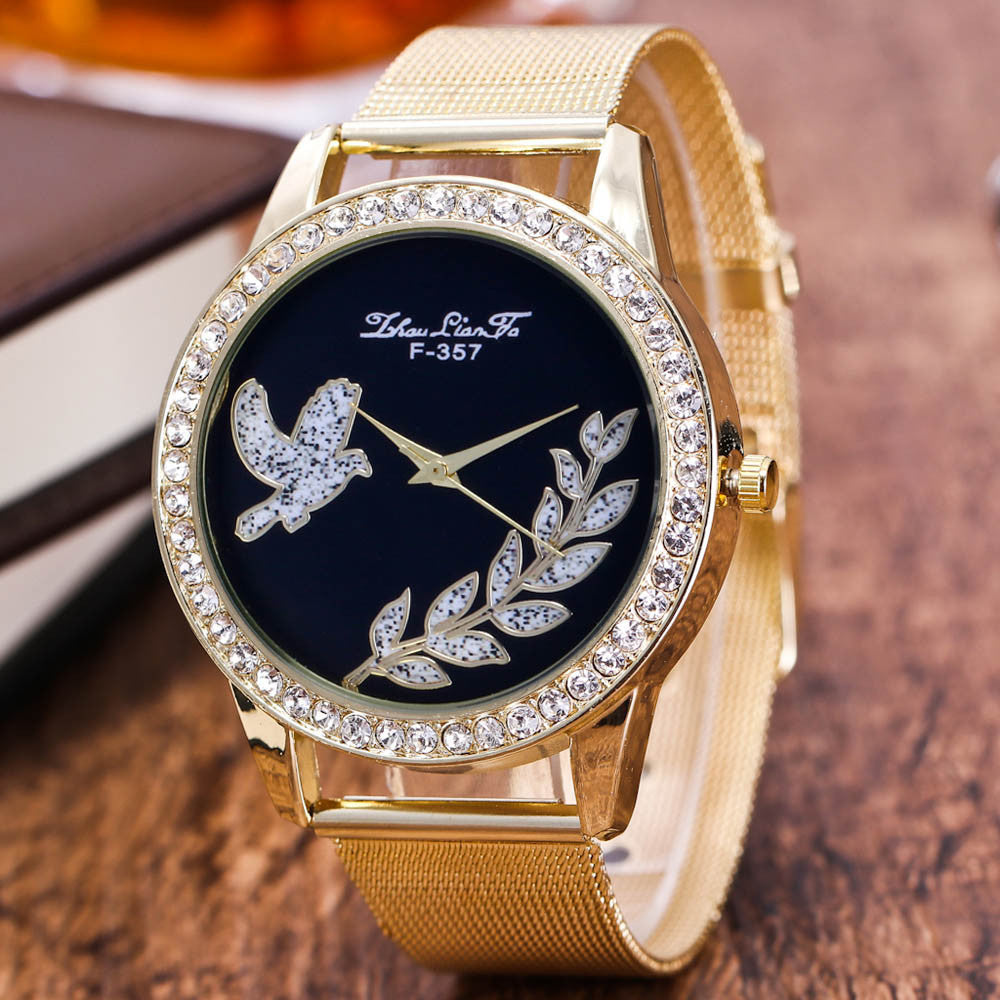 Unisex Watches Quartz Trendy Wrist Watch Stainless Steel Watches - Ur World Services 