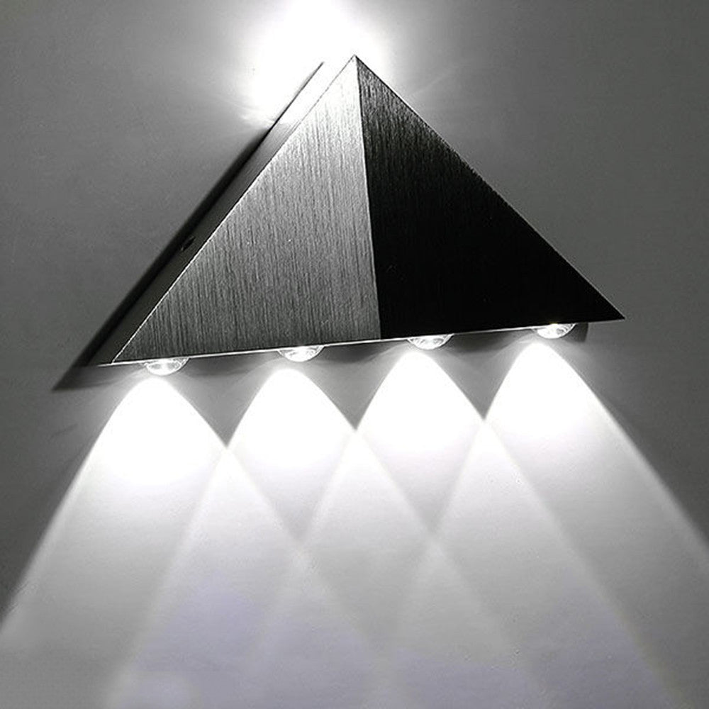 Cool White Triangle LED Wall Light - Ur World Services 