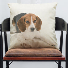 Pet Dog Animal Cotton Linen Throw Pillow Case Cushion Cover Home Decor - Ur World Services 