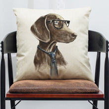 Pet Dog Animal Cotton Linen Throw Pillow Case Cushion Cover Home Decor - Ur World Services 