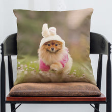 Pet Dog Animal Cotton Linen Throw Pillow Case Cushion Cover Home Decor - Ur World Services 