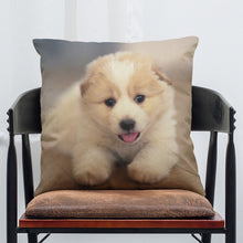 Pet Dog Animal Cotton Linen Throw Pillow Case Cushion Cover Home Decor - Ur World Services 