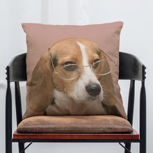 Pet Dog Animal Cotton Linen Throw Pillow Case Cushion Cover Home Decor - Ur World Services 