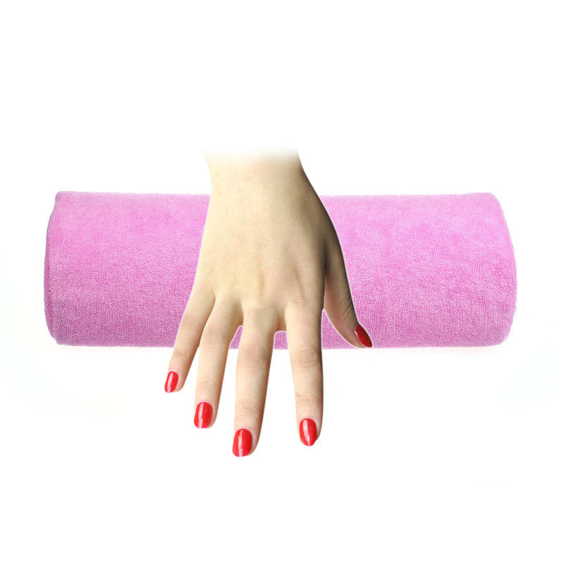 Fashion Nail Hand Pillow Hand Pad Elongated Hand Pillow Wrist Pads Towel - Ur World Services 