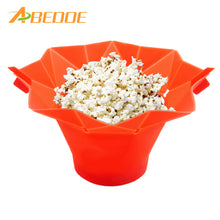 ABEDOE Silicone Popcorn Container DIY Silicone Microwave Popcorn Maker Healthy Cooking Tools Kitchen Gadget - Ur World Services 