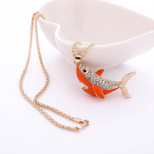 Fashion Women Charm Bridal Engagement Crystal Rhinestone Cute Pendant Sweater Necklace - Ur World Services 