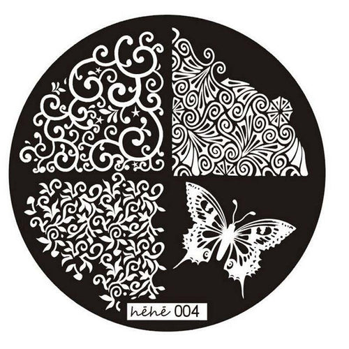 2015 Pattern Nail Art Image Stamp Stamping Plates Manicure Template 004 - Ur World Services 