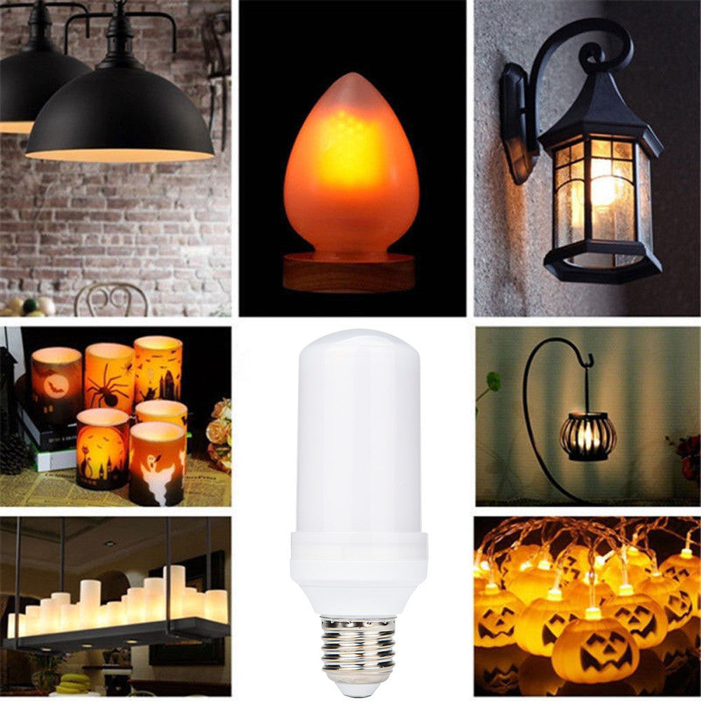 LED Flame Fire Light Effect Simulated Nature Corn Bulbs E26 Decoration Lamp - Ur World Services 