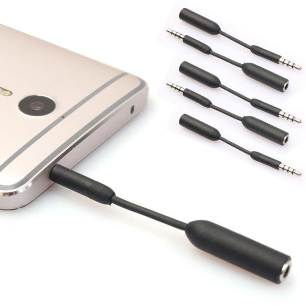 5pcs Stereo 3.5mm Stereo Audio Headphone Extension Cable Male to Female M/F MP3 - Ur World Services 