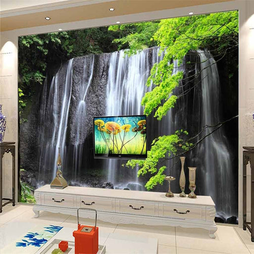 beibehang Large running water making money background wall manchester city - Ur World Services 