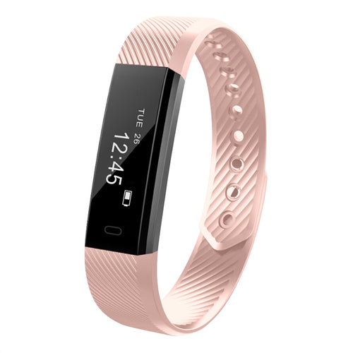 ID115HR Bluetooth Heart Rate Monitor Smart Bracelet Fitness Tracker Step Counter Wristband - Ur World Services 
