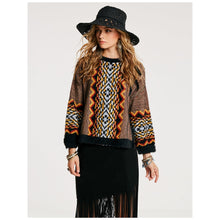 Lantern Sleeve Black Knitted Top - Ur World Services 