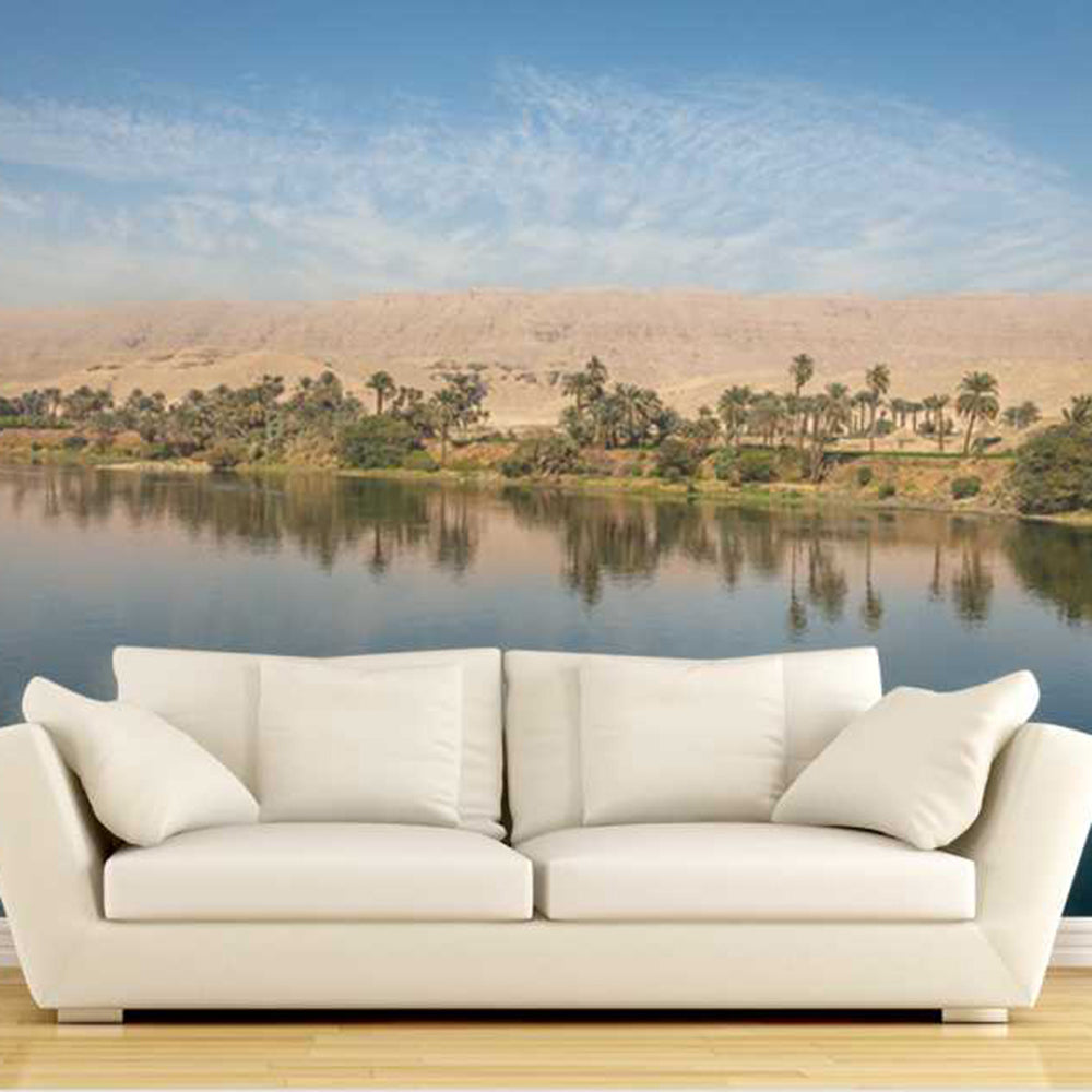 Oasis livingroom background 3D Wallpaper Mural Photowall 3d papel de pared PW1435731501 - Ur World Services 