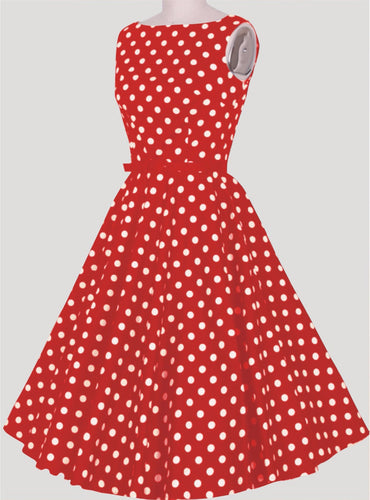 party wear dresses online clothes shopping bridal shower bohemian uk designs oasis cotton red white polka dots - Ur World Services 