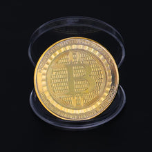 Gold Plated Bitcoin Coin Collectible BTC Coin - Ur World Services 