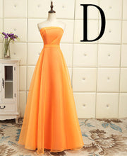 beautiful modest long orange new tulle elegant fabric boat neck top evening dress party dresses 2017 dinner ball gown H4121 - Ur World Services 