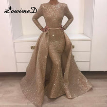 Muslim Mermaid Formal Evening Dresses Turkish Arabic Dubai Bling Unique Fabric Evening Gowns Dress For Weddings Kaftan Glitter - Ur World Services 