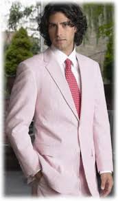 2017 Two Button Back Vented Light Pink Color Shade Summer Wool Blend Fabric Suits For Men Beach Wedding Tuxedos (Jacket+Pants) - Ur World Services 