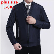 new plus size  8XL 7XL 6XL 5XL 4XL new spring&fall men's jacket fabrics jackets men's jackets, recreational coat Large big size - Ur World Services 