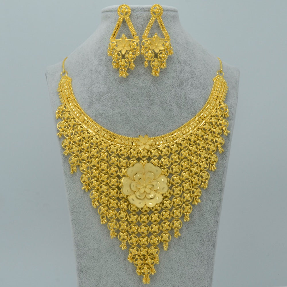 Anniyo Dubai Luxury Jewelry set Wedding Dowry, - Ur World Services 