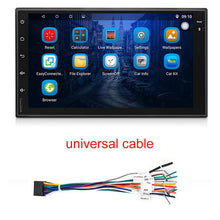 Car Multimedia Player Android 6.0 Quad-core 7 Inch Touch Screen Support WiFi DVR Built in GPS - Ur World Services 