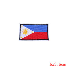 Prajna US Russian Philippine Flag Patch - Ur World Services 