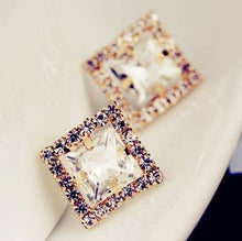 Square Stud Earrings For Women - Ur World Services 