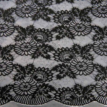 Multi-color Flower Applique Mesh Lace Fabric - Ur World Services 