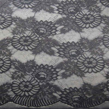 Multi-color Flower Applique Mesh Lace Fabric - Ur World Services 