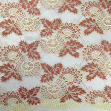 Multi-color Flower Applique Mesh Lace Fabric - Ur World Services 