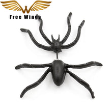 large black spider piercing earrings Stud earrings for women - Ur World Services 